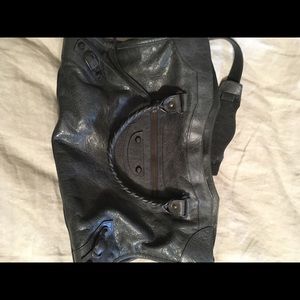 Balenciaga City Bag Anthracite Authentic EUC